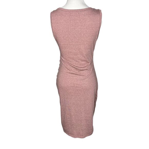 Leith Ruched Body-Con Tank Dress Medium - Picture 4 of 11